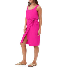 Trina Turk - O'rita Sleeveless Tie Waist Midi Dress