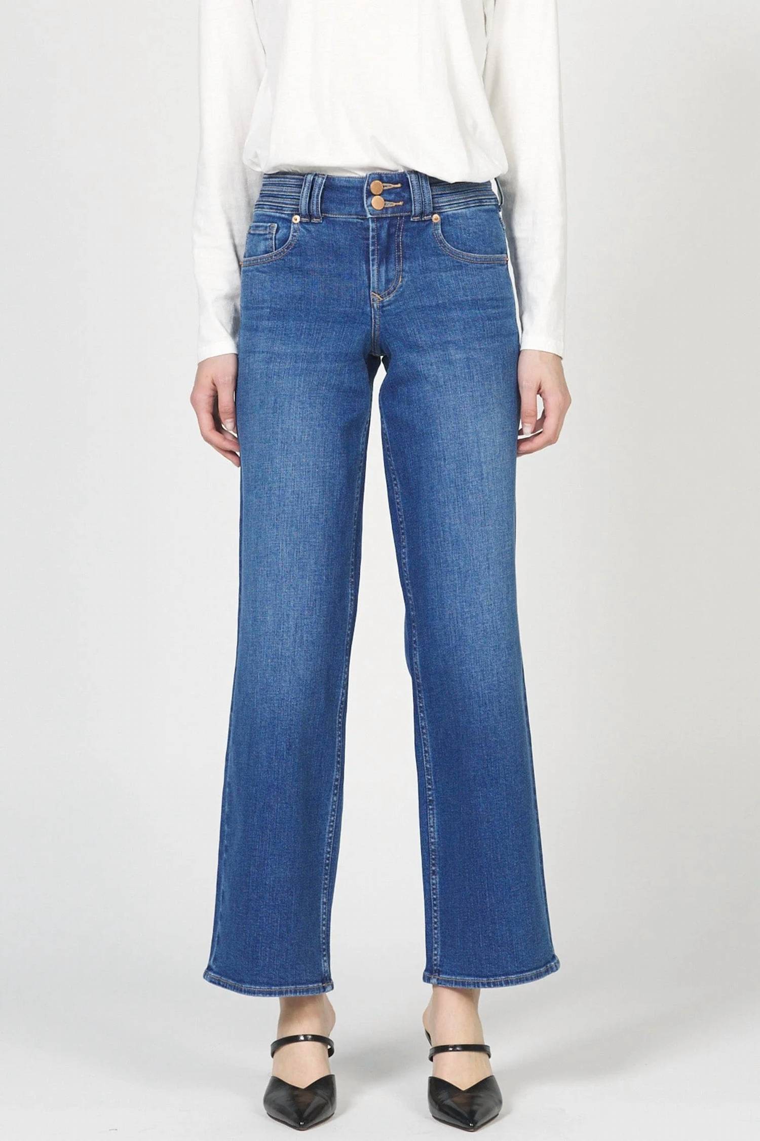 Dear John Denim - Taylor Straight Leg Mid-rise Jean