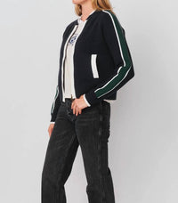 Sundry - Varsity Sweater Jacket