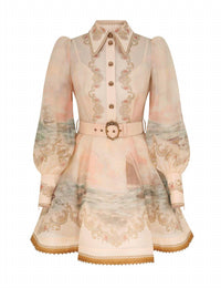 Zimmermann - Rebellion Marine Mini Dress