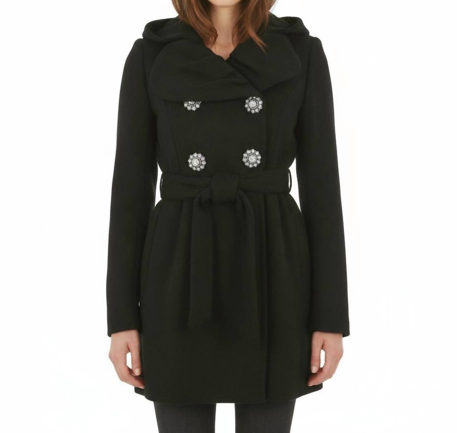 Ci Sono By Cavalini - Double Breasted Coat