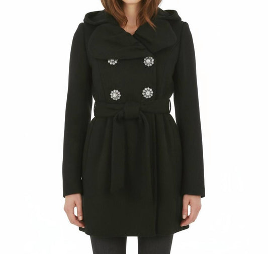 Ci Sono By Cavalini - Double Breasted Coat