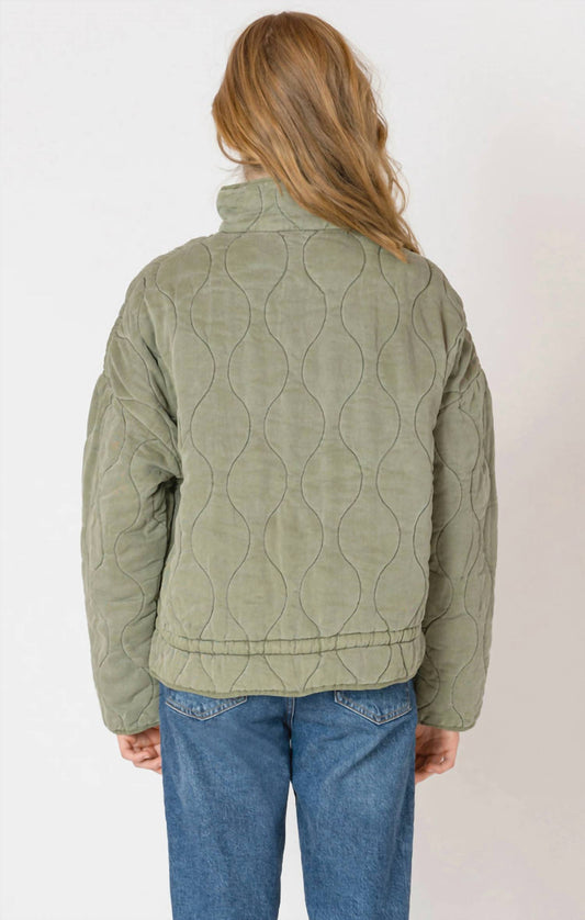 Dex - Cozy Compass Quilted Jacket