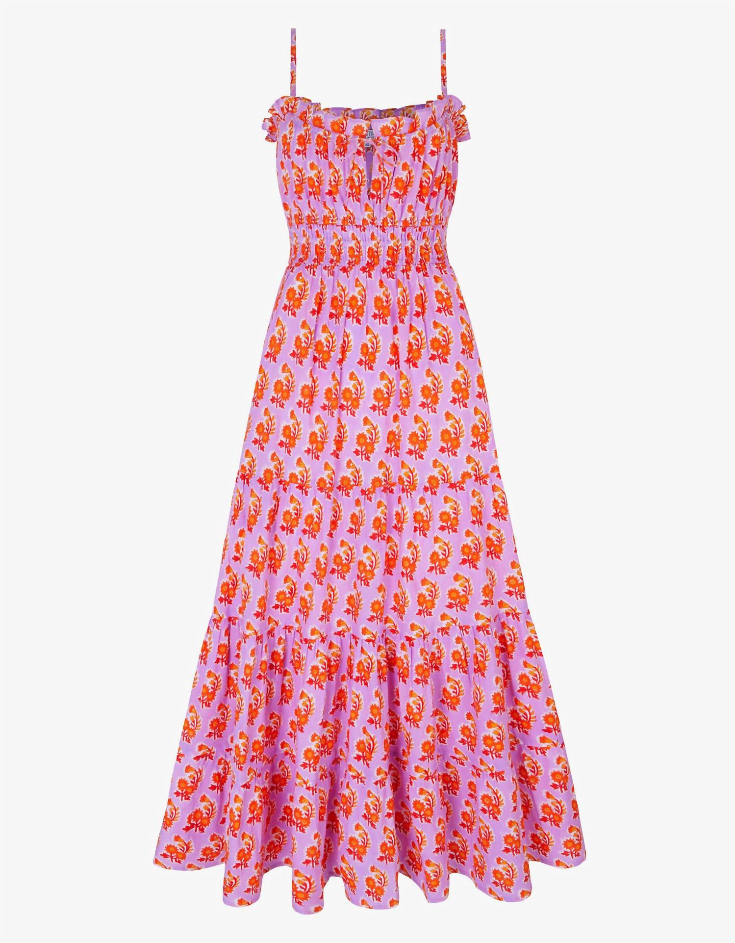 Pink City Prints - Seychelles Midi Dress