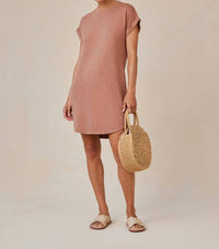 Bella Dahl - Roll Sleeve T-shirt Dress