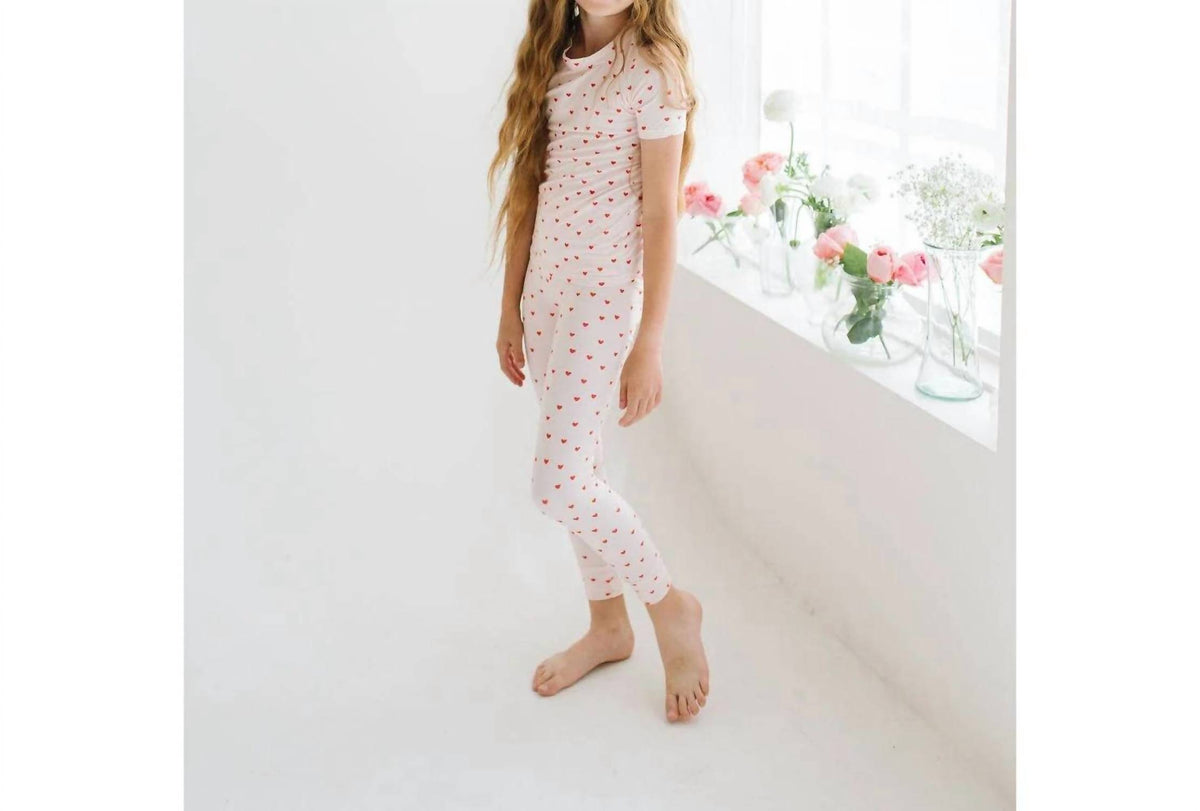 Ollie Jay - Snug-Fitting Short Sleeve Pajama Set