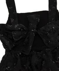 Flowers By Zoe - Girl's Aviana Textured Sequin Dress