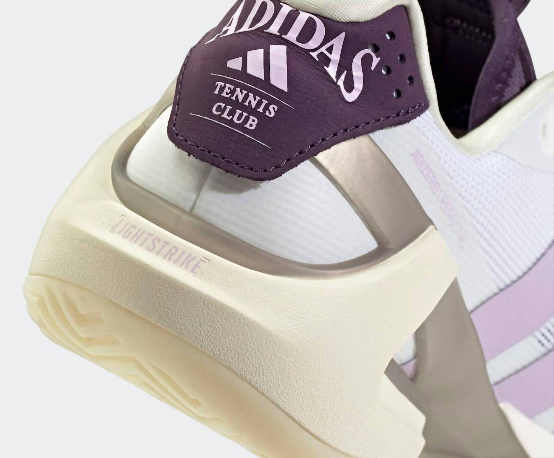 adidas Women's Adizero Ubersonic 5 Tennis Shoes in white plum - women's shoe - view 7