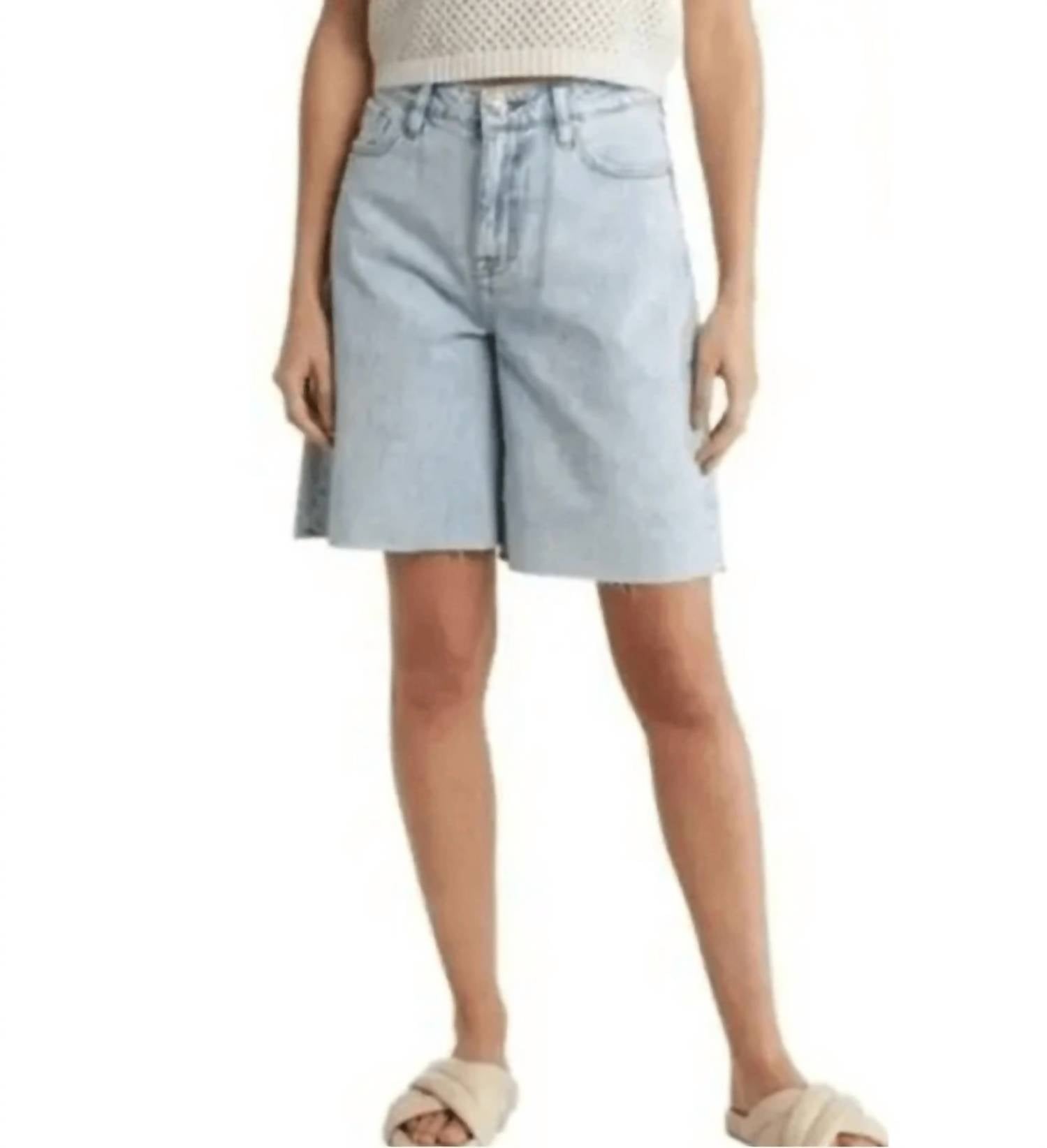 Vigoss - Bermuda Cut Off Denim Shorts