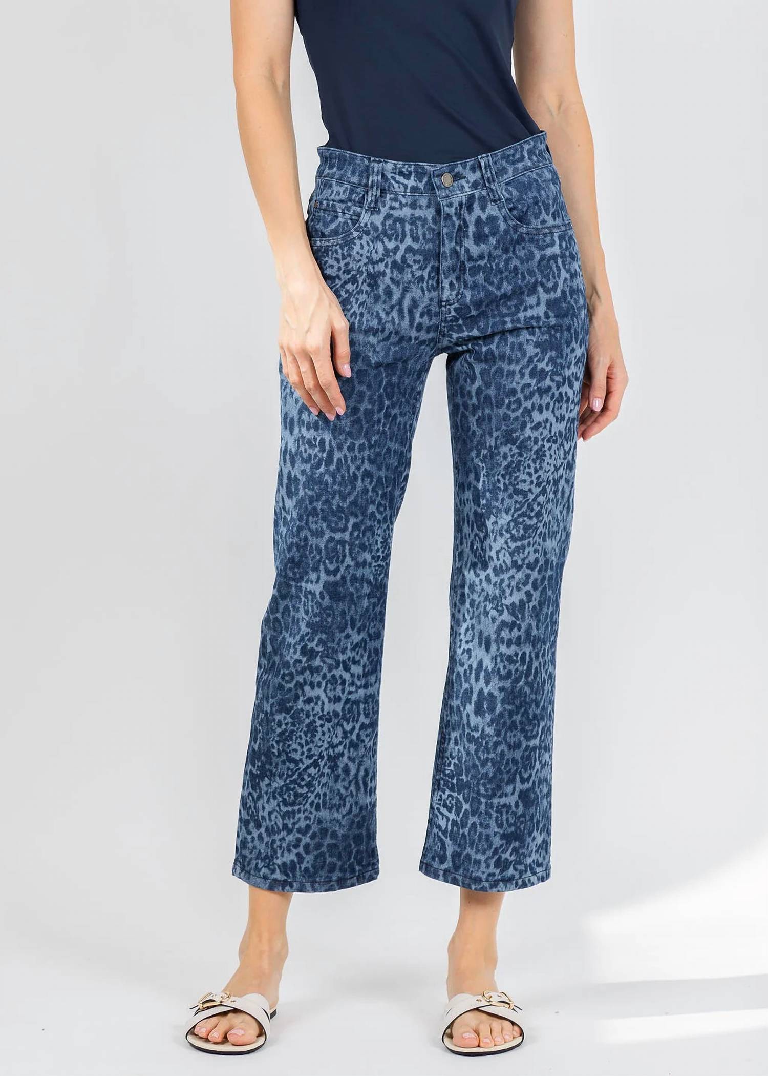 Wonderjeans - Relaxed Straight Ankle Jean - 26"