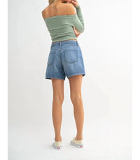 Just Black Denim - Lightweight High Rise Shorts
