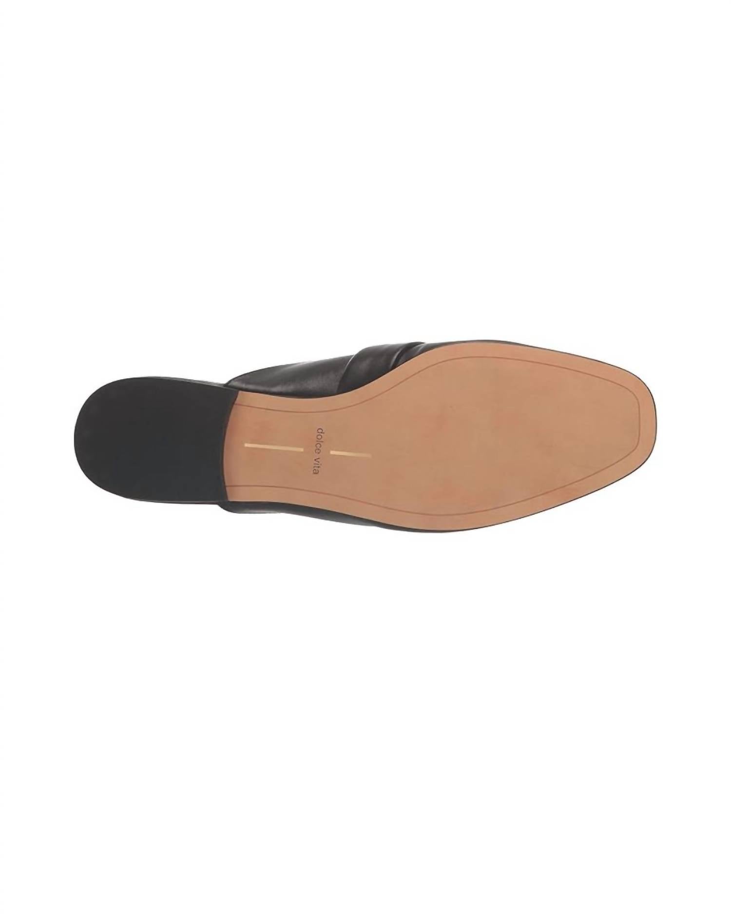 Dolce Vita - Women's Santel Buckled Loafer Mules