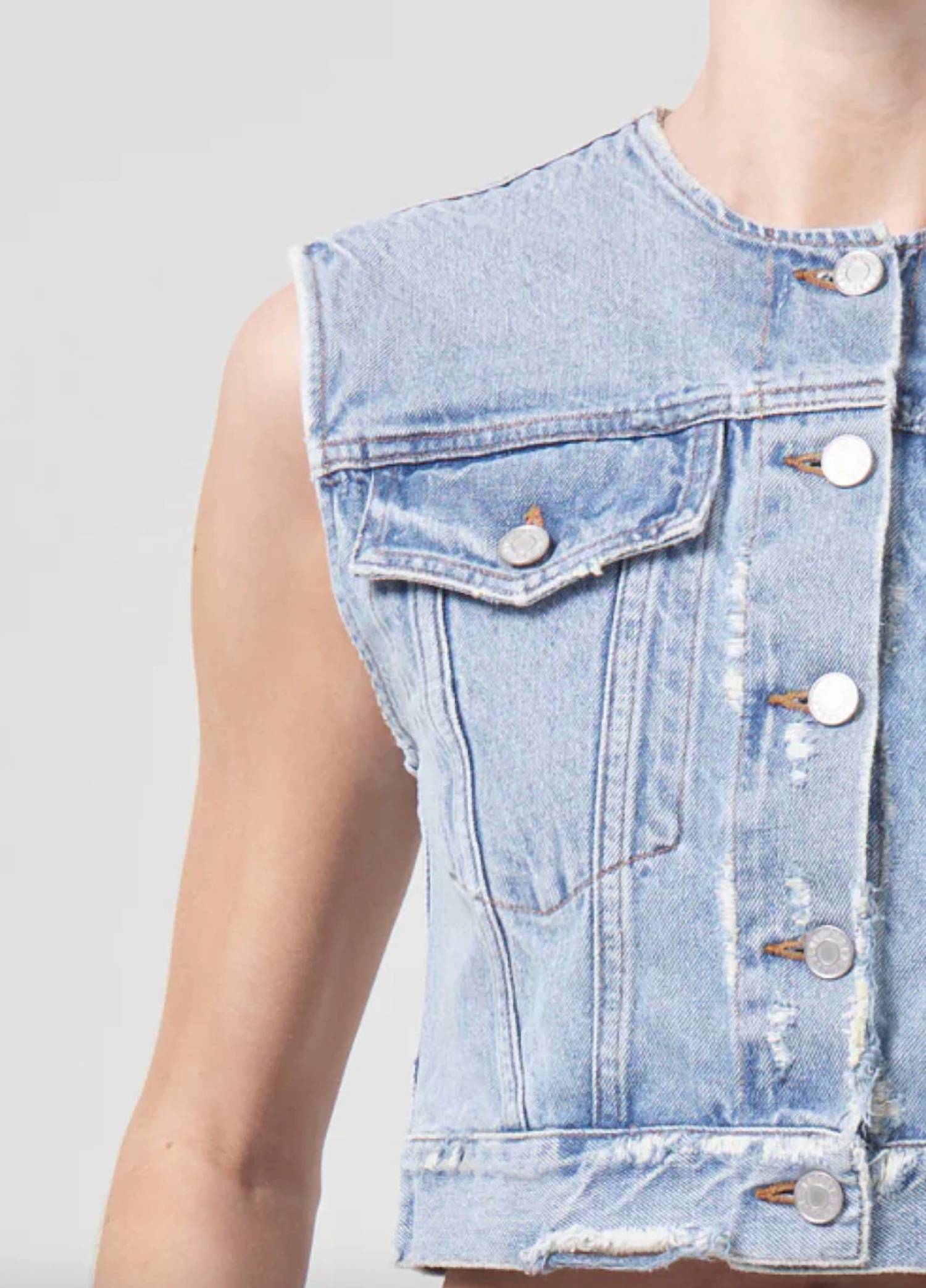 Agolde - Leo Collarless Vest
