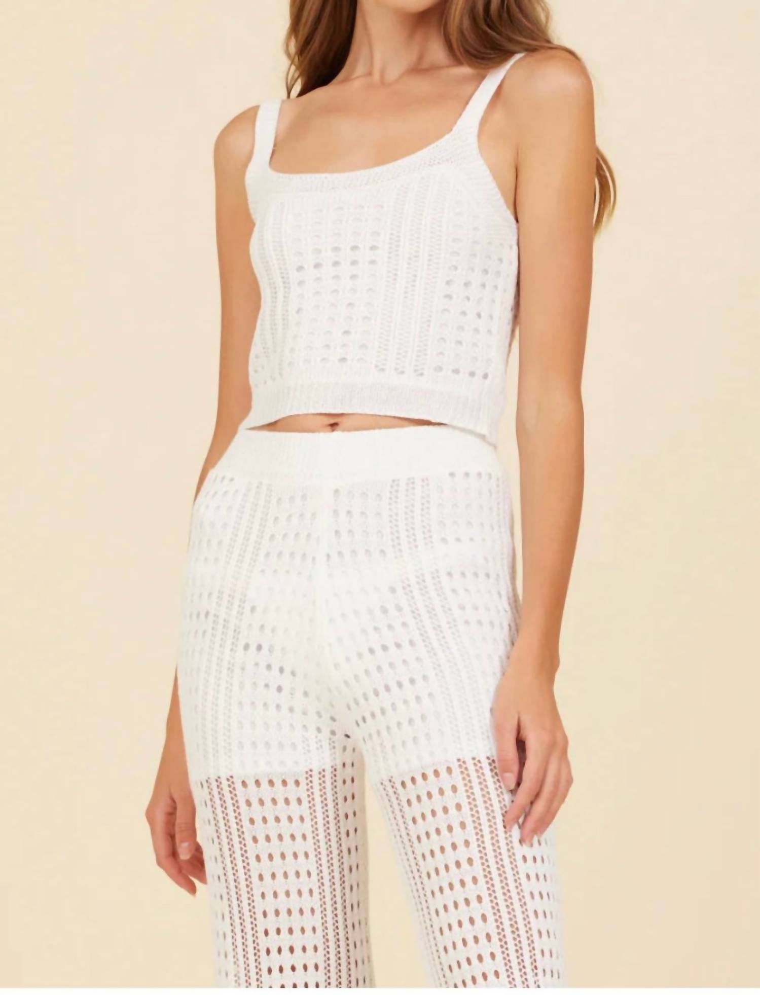 Surf Gypsy - Knit Cropped Tank