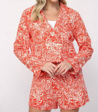 Fate By Lfd - Abstract Print Blazer