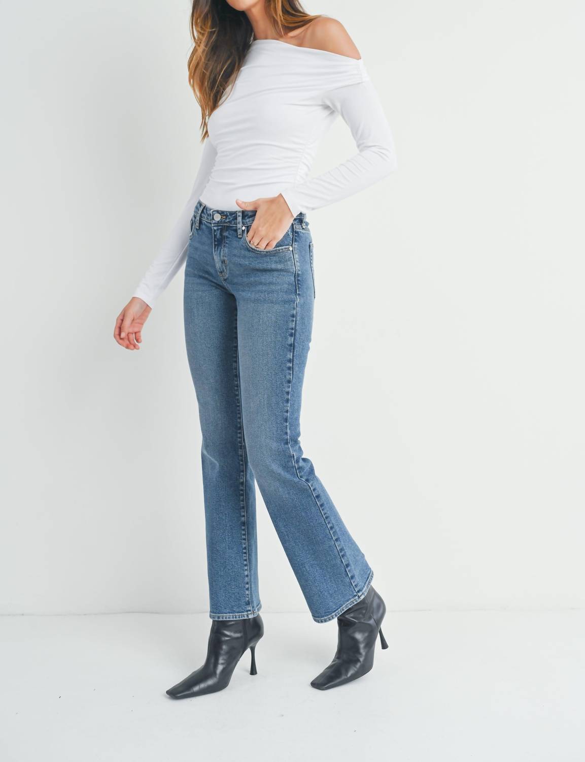 Just Black Denim - Teagan Low Rise Jeans
