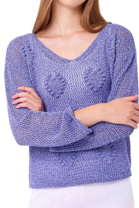 French Kyss - Crochet Heart Top