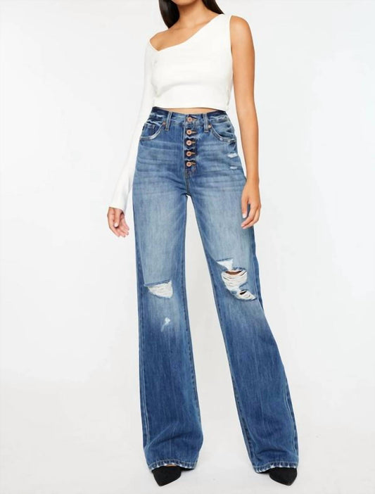 Kancan - Georgia Wide leg Jeans