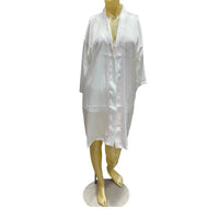 Linea Donatella - Women's Elegant Bride Satin Sleepwear 3-Piece Set
