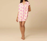Softies - Caftan Mini Sleep Shirt