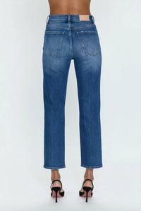 Pistola - Charlie High Rise Classic Straight Ankle Length Jeans