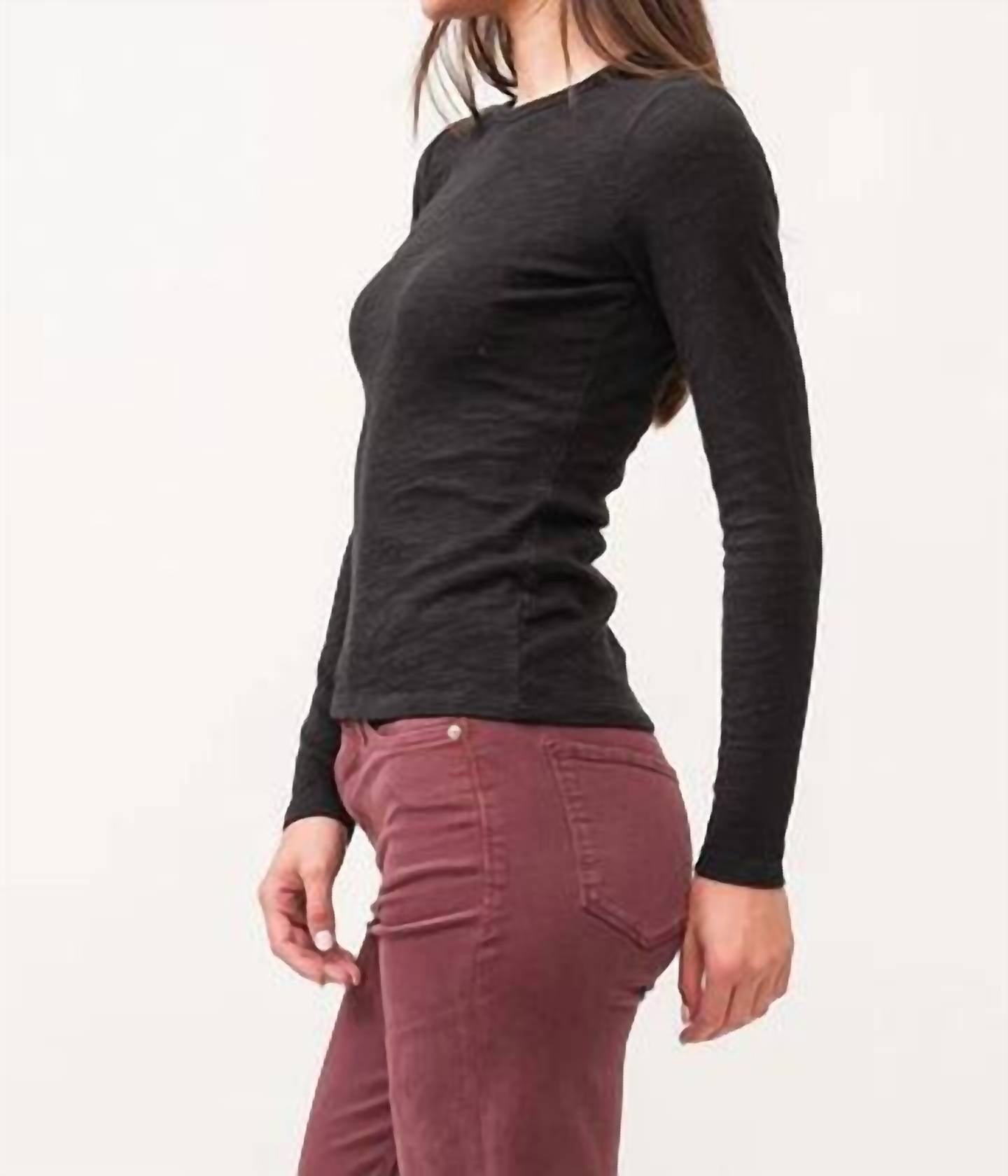 Dear John Denim - Nona Slub Long Sleeve Crew Neck Tee