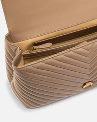 Pinko - Women's Love Bag Puff Chevron Medium Handbag