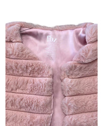 Flowers By Zoe - Girls Pink Fur Jacket