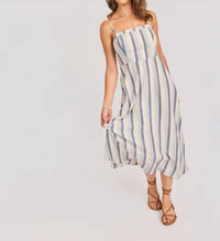 Sadie & Sage - Sweetgrass Stripe Midi Dress