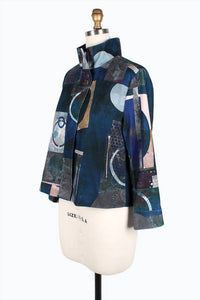 Damee - Women's Multi Pattern Biker Jacket