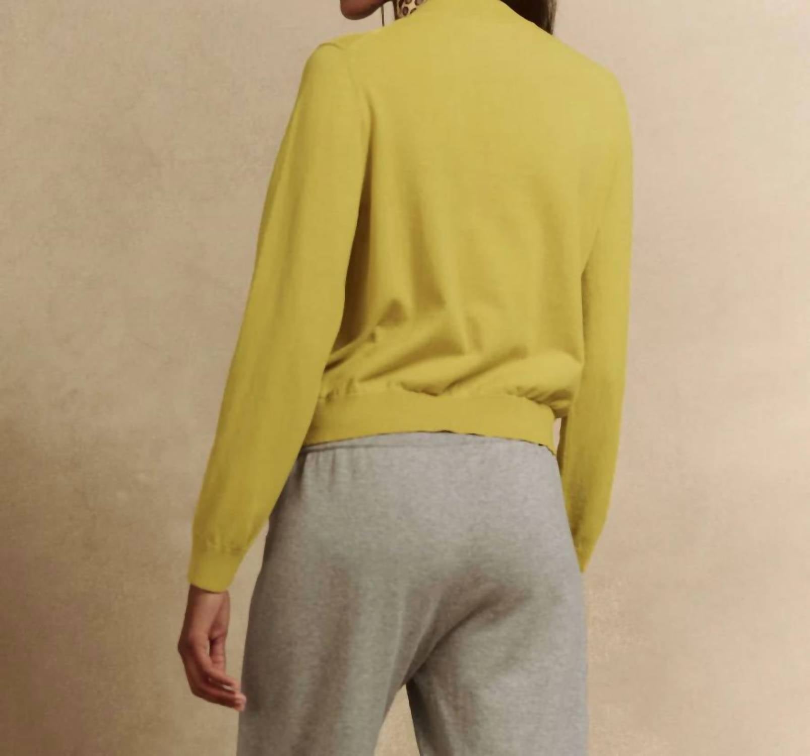 The Great. - Patch Pocket Cardigan