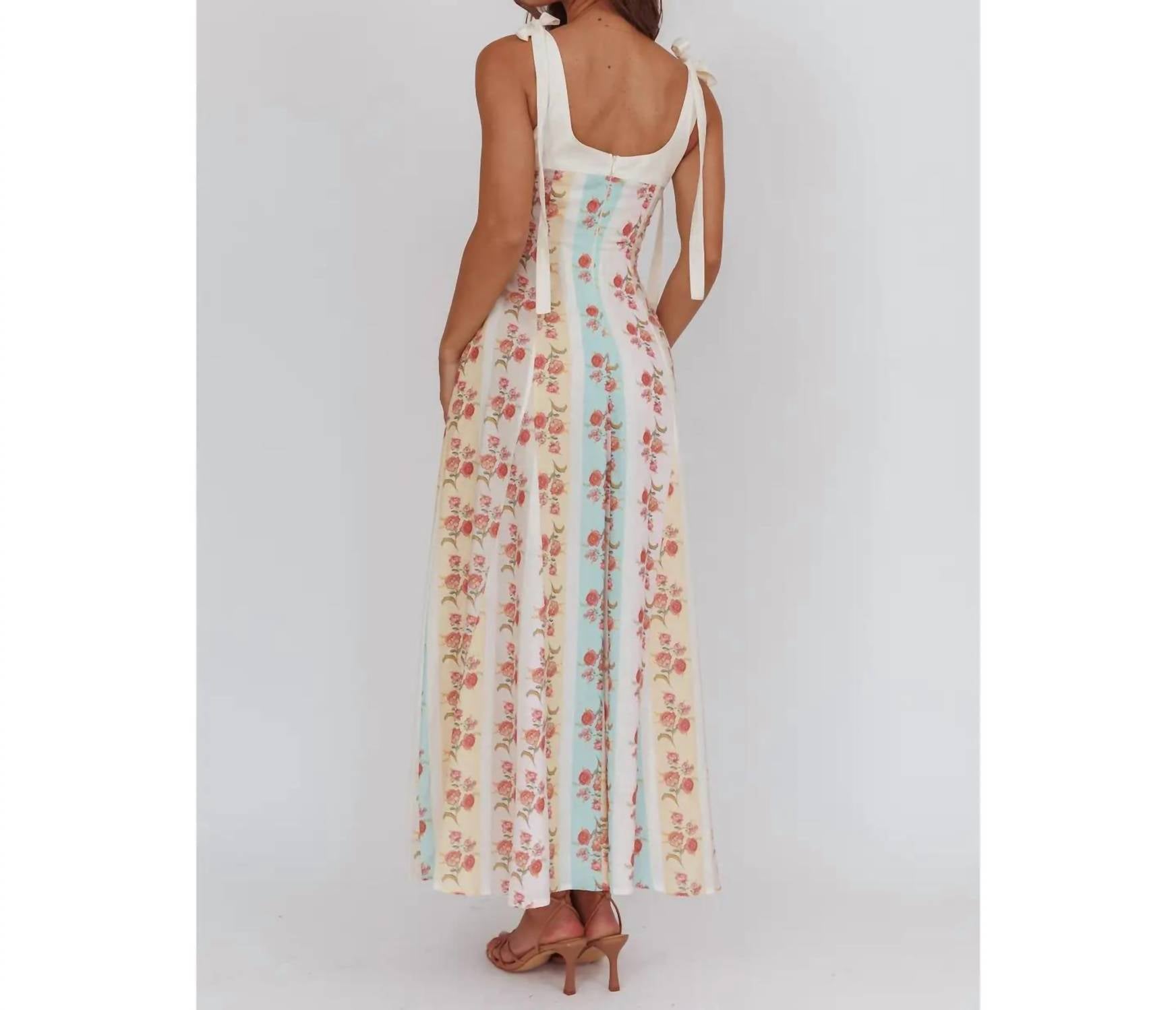 One And Only Collective - Vintage Inspired Floral Maxi Dress