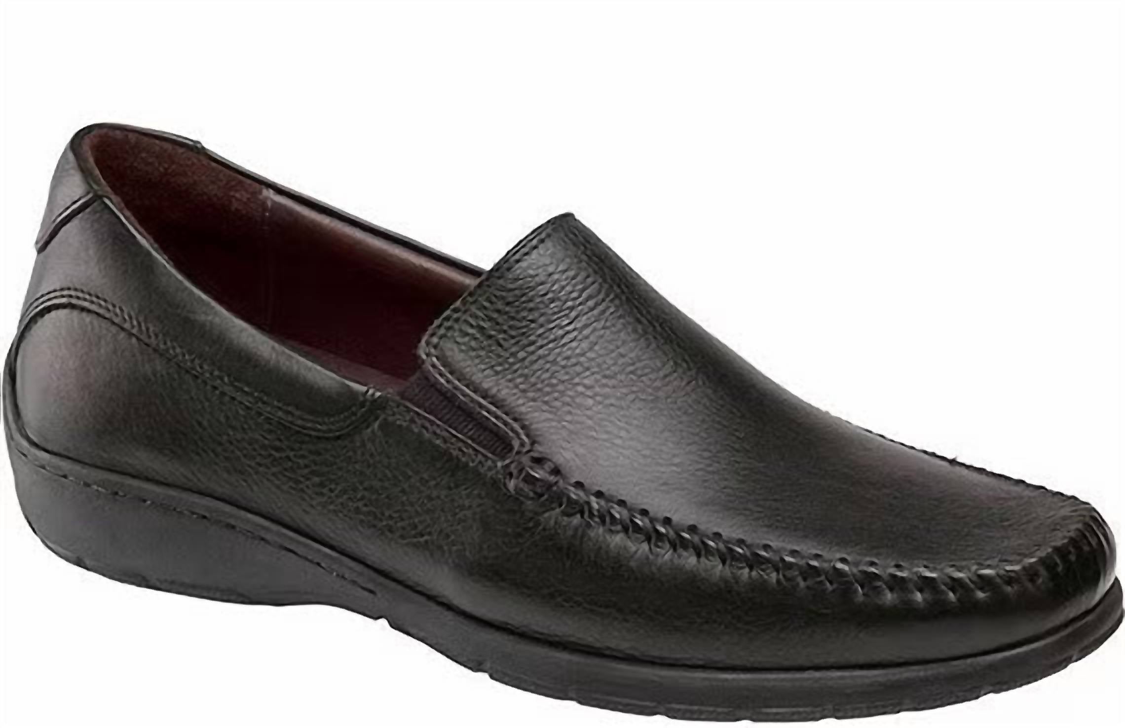 JOHNSTON & MURPHY Men's Crawford Venetian Loafer in black - men's loafer