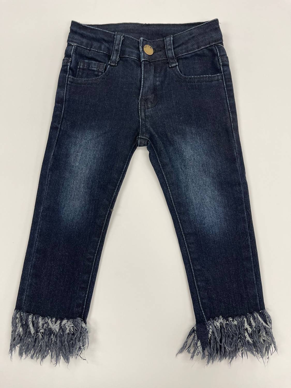 Ml Kids - Girl's Shaggy Hem Jeans