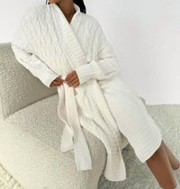 Splendid - Cozy Fuzzy Pj Cable Robe