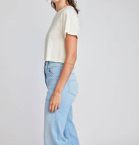 Self Contrast - Drew Crop T-shirt