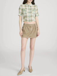 Frame - Mini Utility Skirt