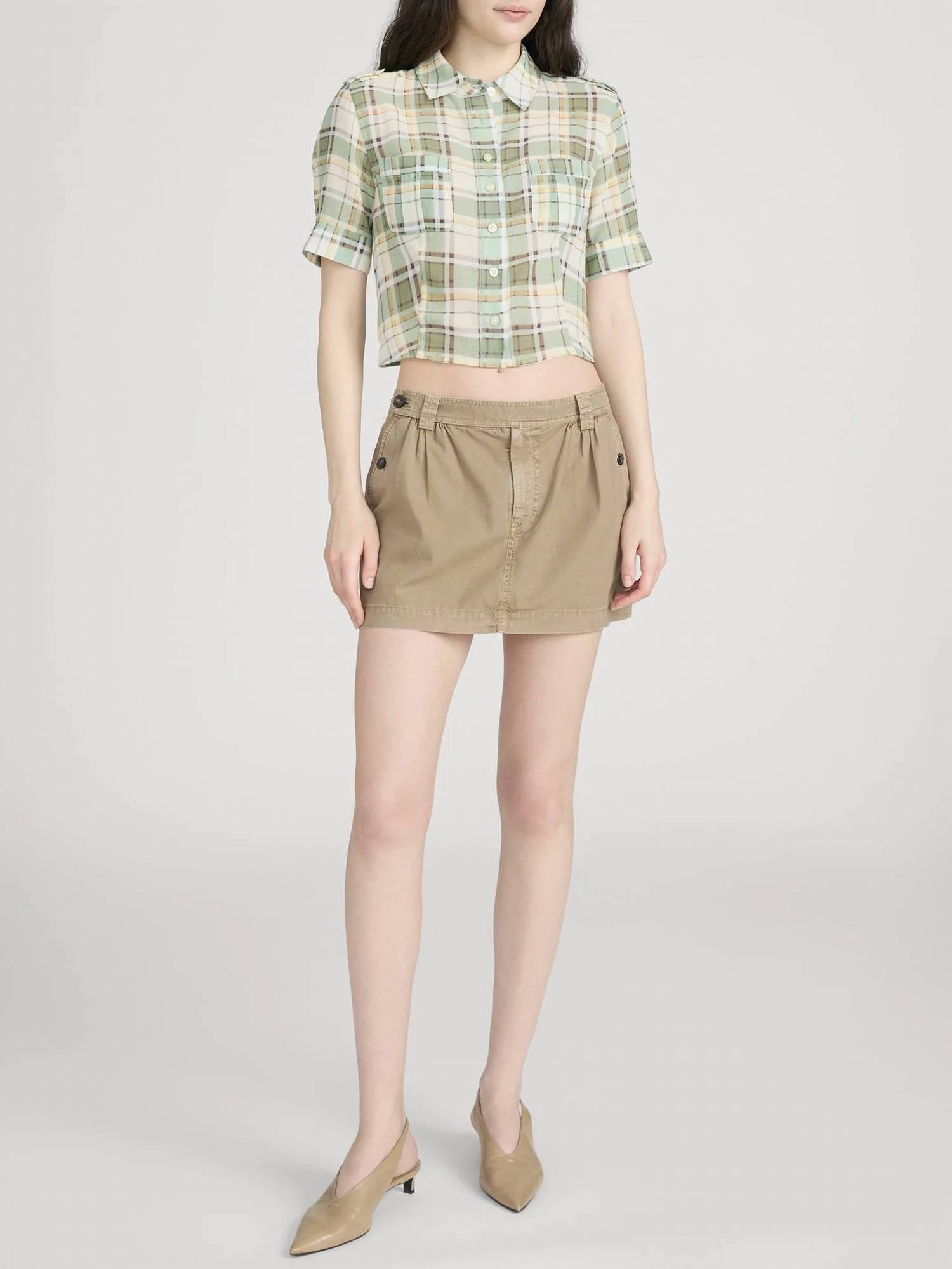 Frame - Mini Utility Skirt