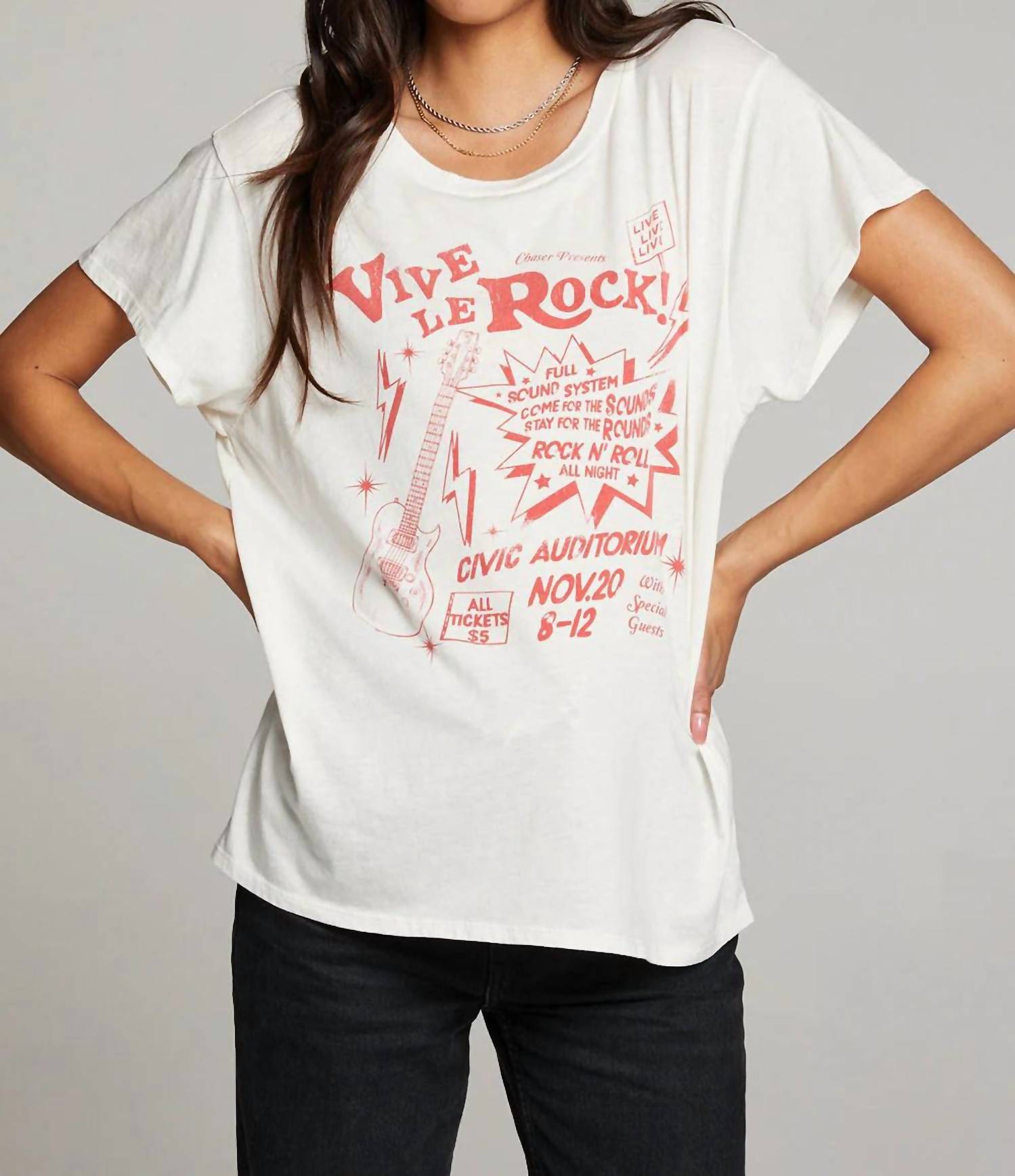 Chaser - Vive Le Rock Short Sleeve Tee