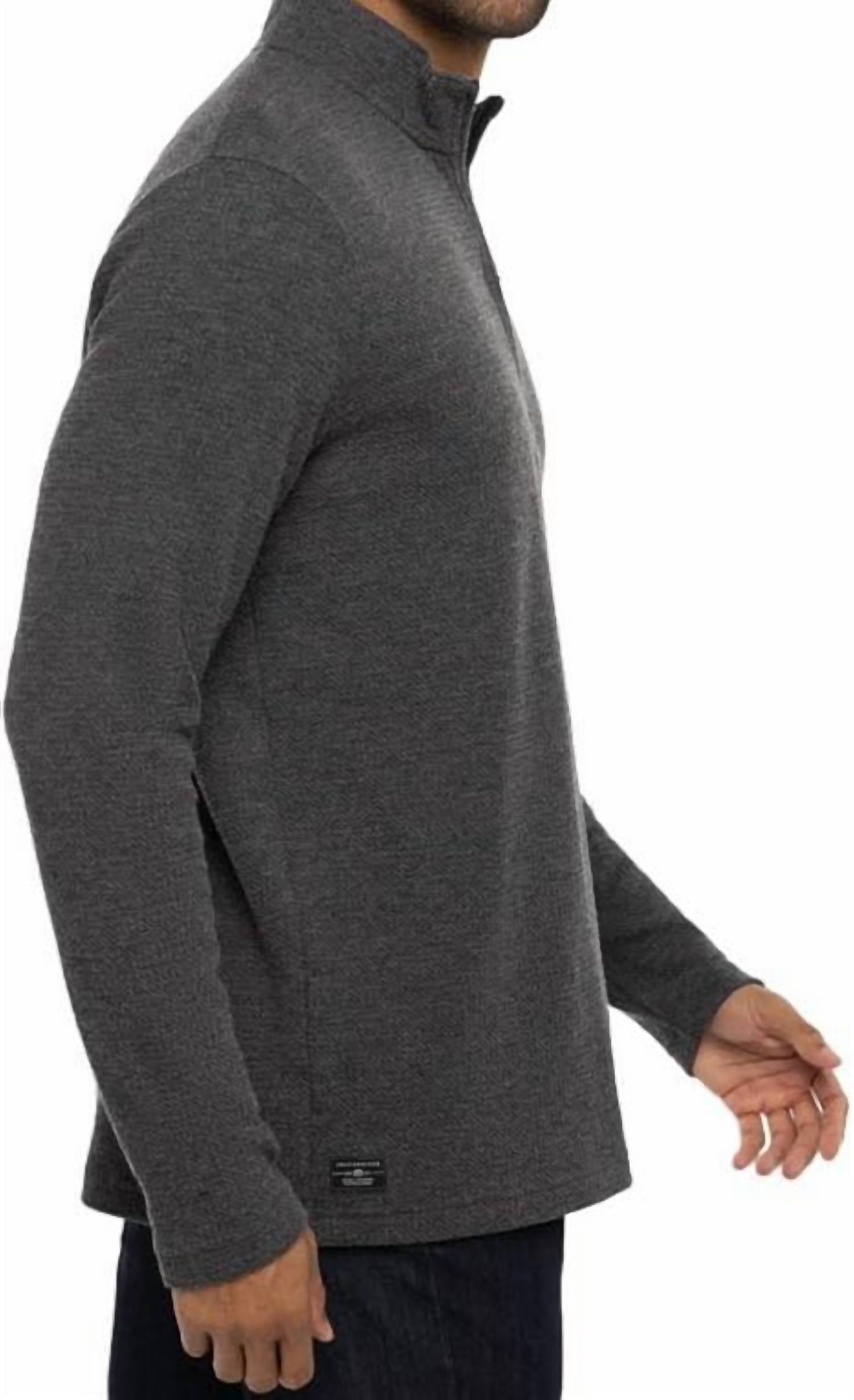 Travismathew - Cloud Waffle Quarter Zip Golf Pullover