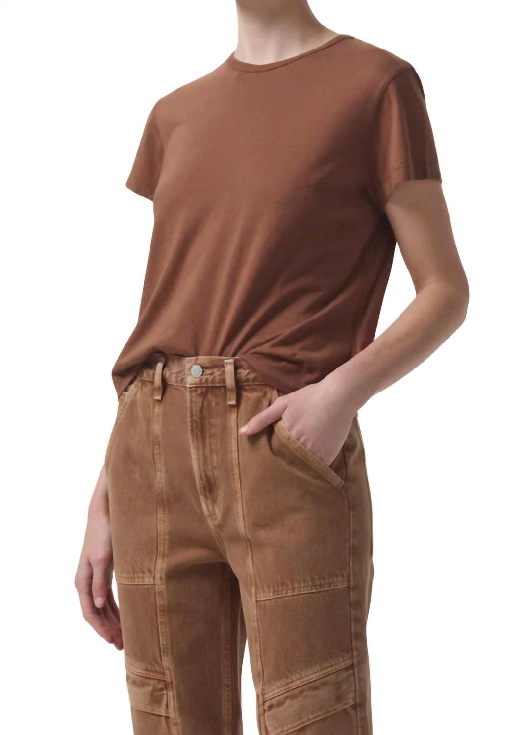 Agolde - Drew Crewneck Tee