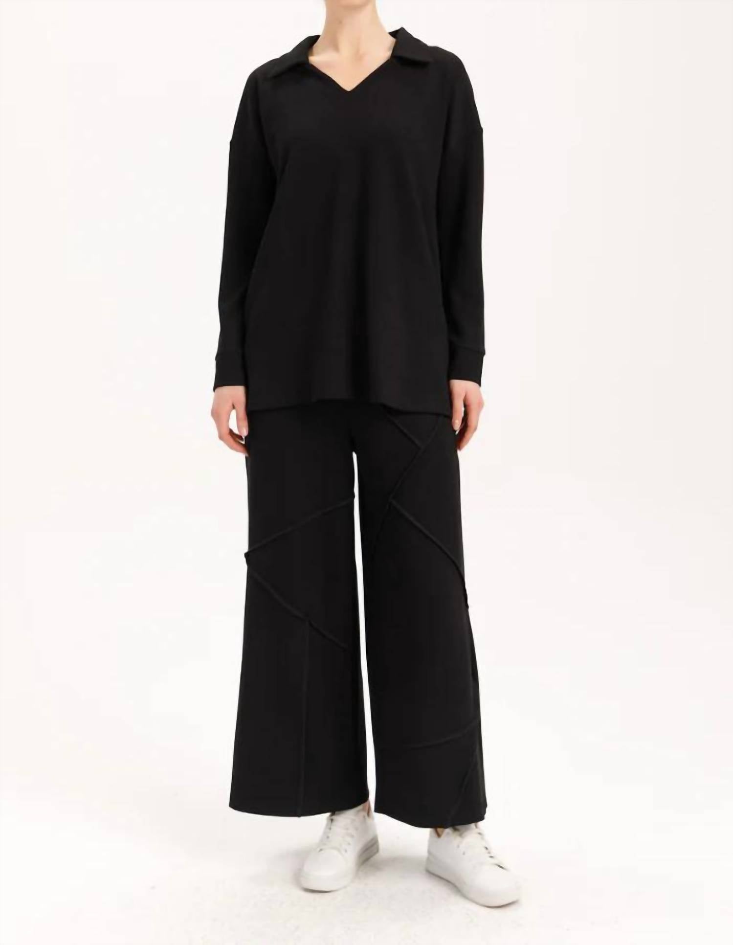 Isle By Melis Kozan - Dara Wide Leg Pants