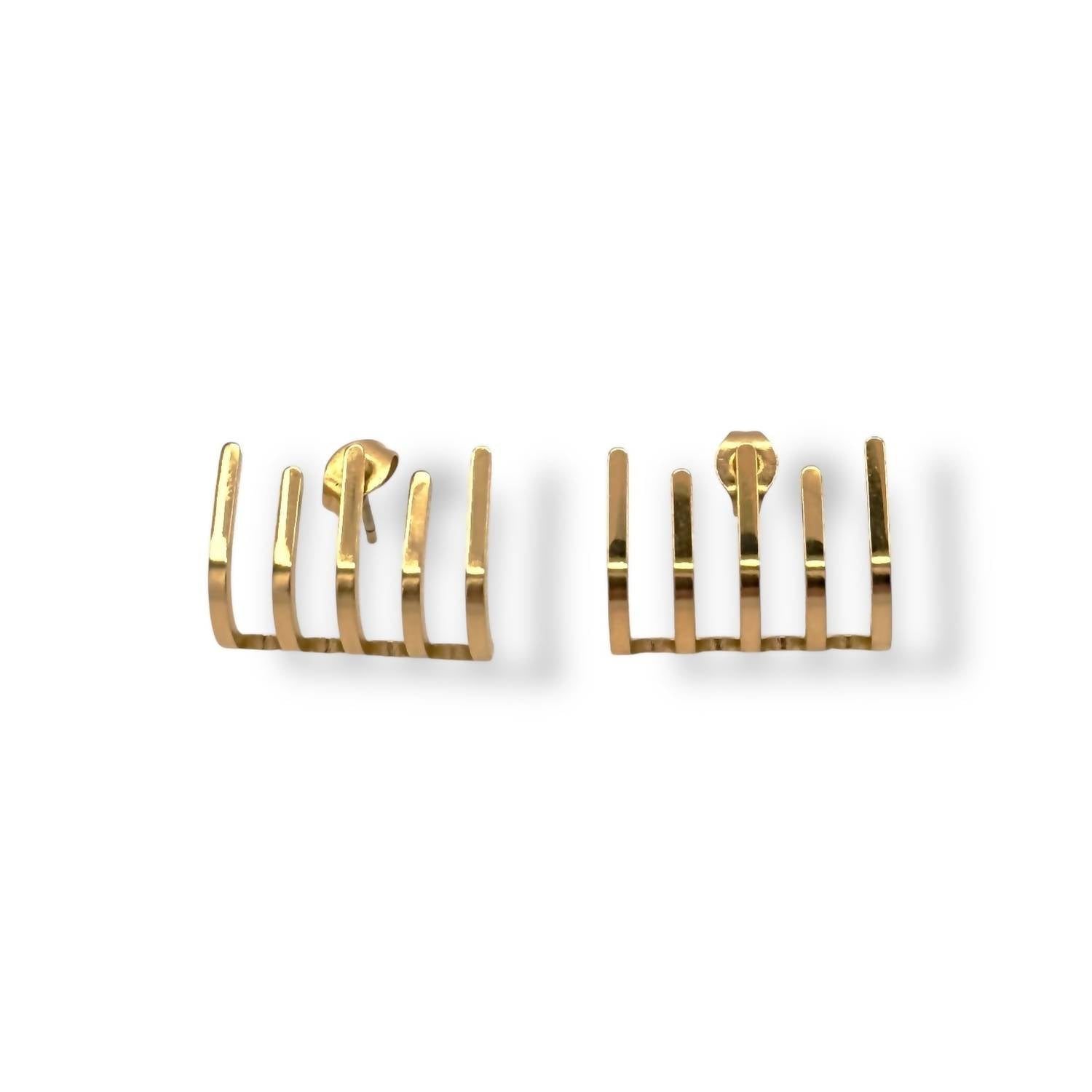 Jagged Halo Jewelry - Women's Claw Earrings