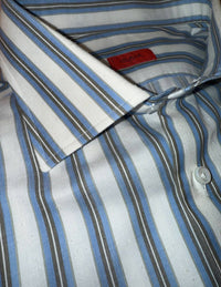 Isaia - Men's Double Stripe Sportshirt