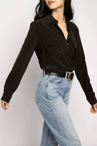 L'Agence - Margaret Long Sleeve Blouse