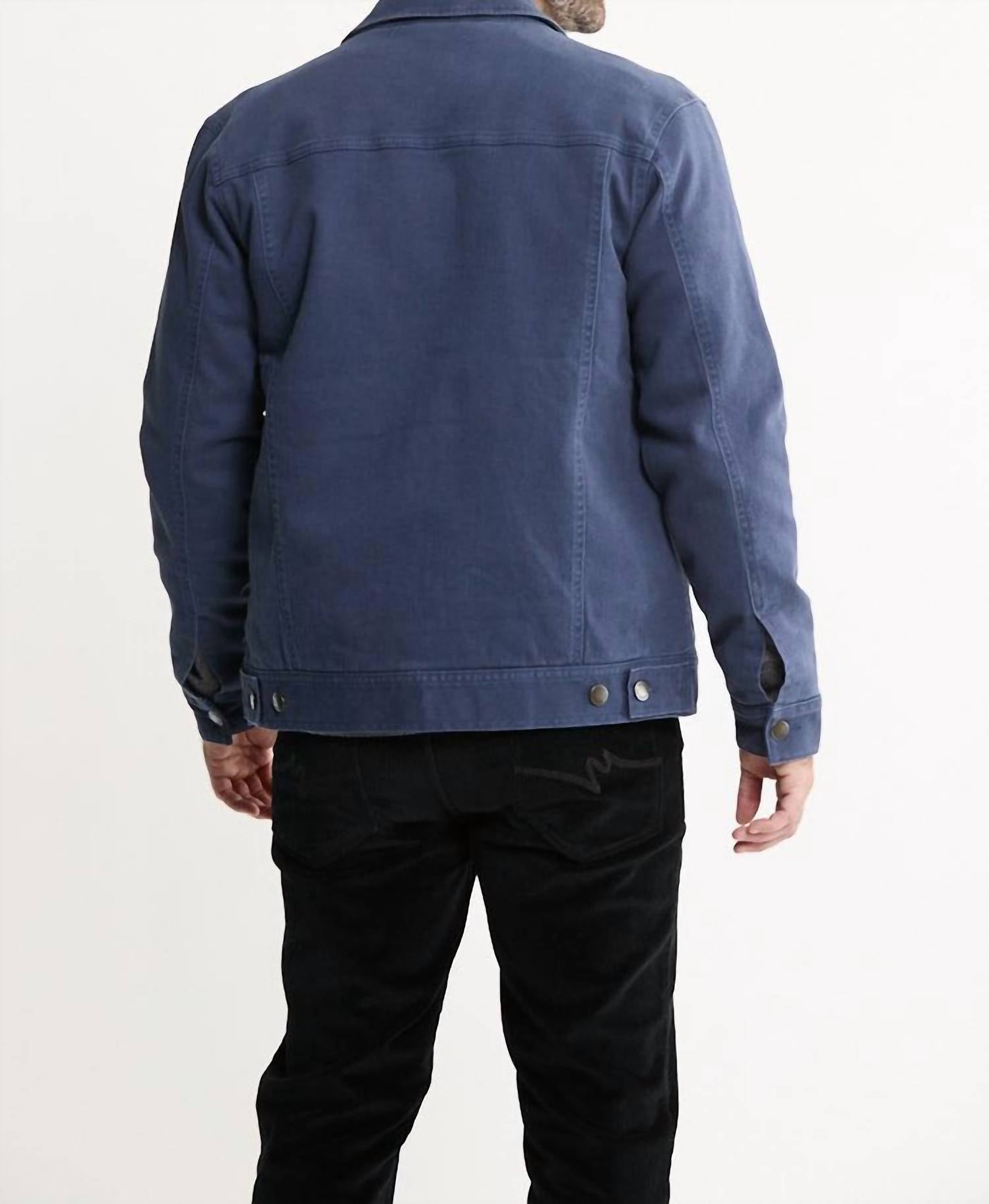 Jachs New York - Lined Bull Denim Trucker Jacket