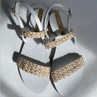 Kaanas - Vladares Braided Yute Sandals