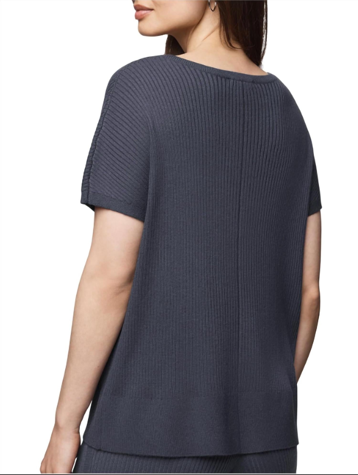 Splendid - Georgie Short Sleeve V Sweater