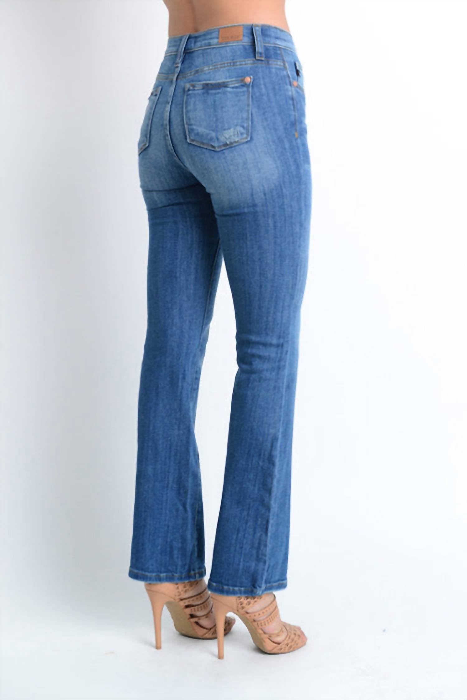 Judy Blue - Stretch Bootcut Jeans - Plus