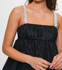 hutch Tyla Sleeveless Top in black - women's blouse - alternate view